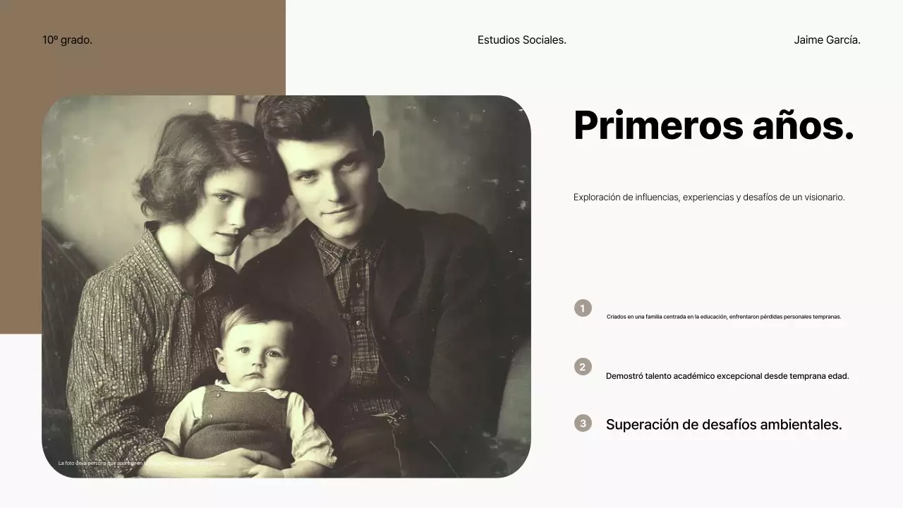 beige historia clásica biografía conferencia