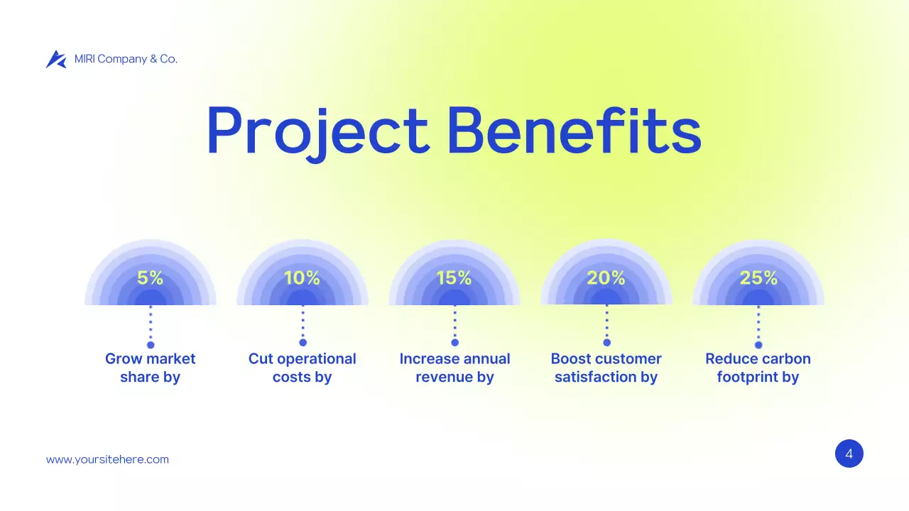 Blue Modern Project Proposal Presentation