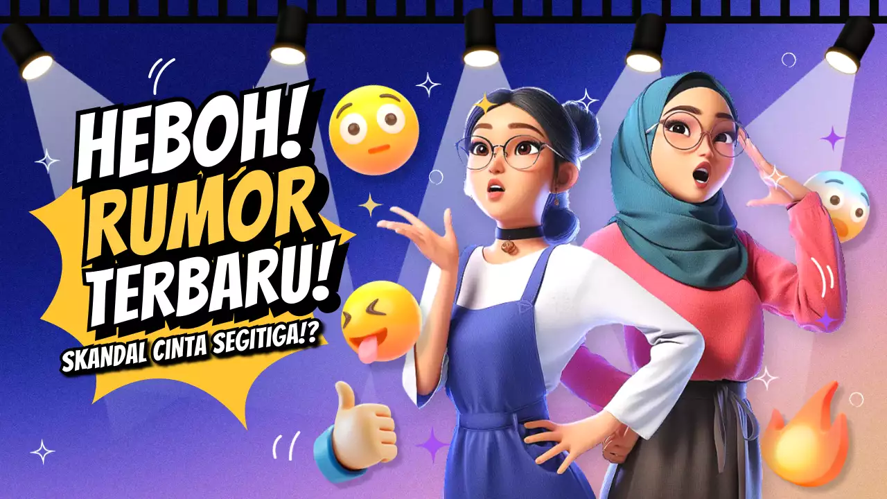 Blue Pop Gossip Announcement YouTube Thumbnail