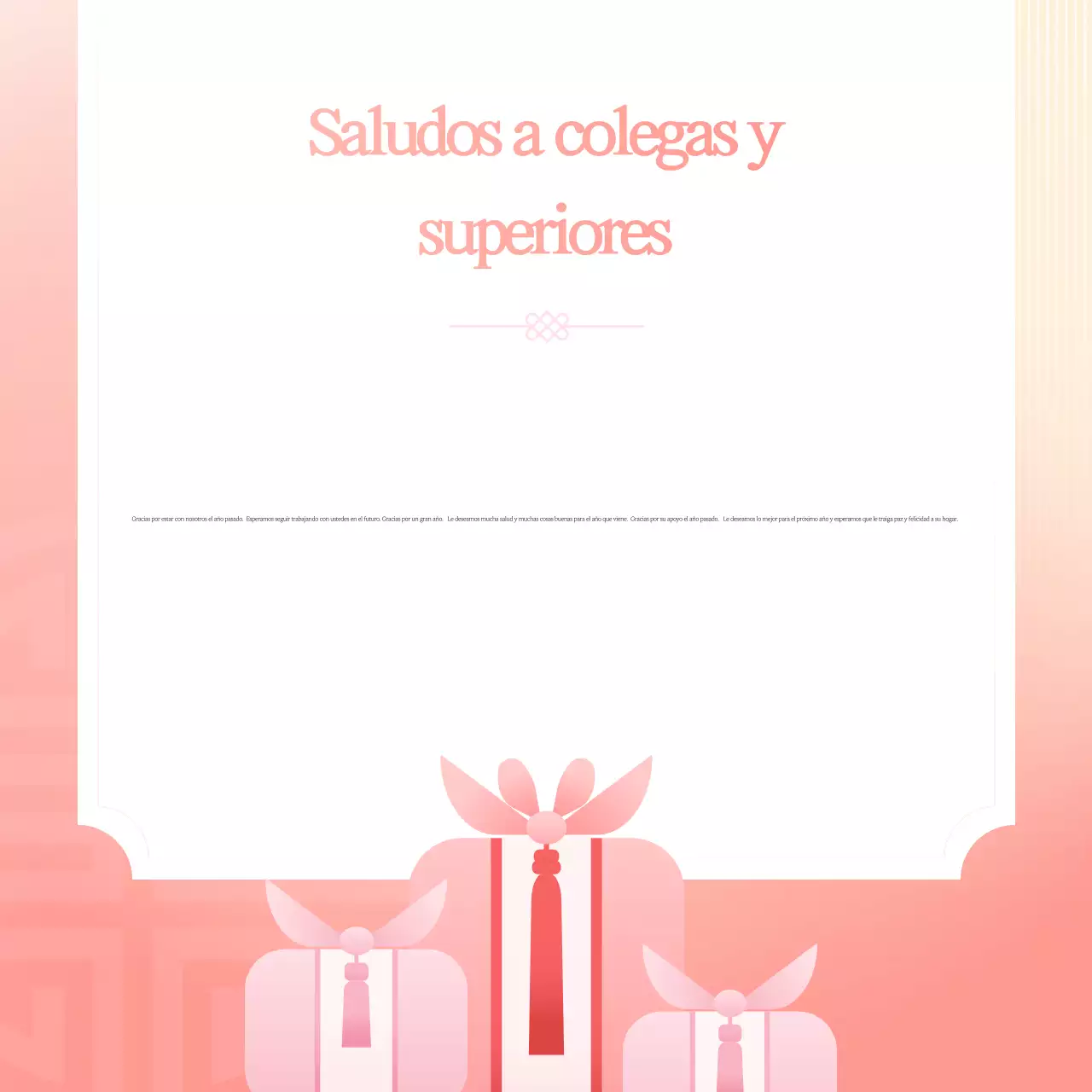 Azul claro Felicitaciones navideñas sencillas