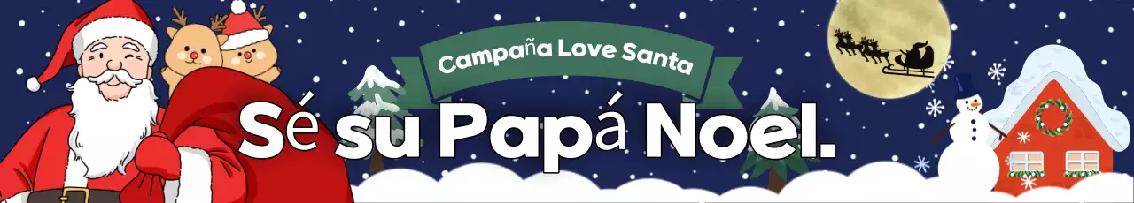 Campaña de Navidad Navy Simple