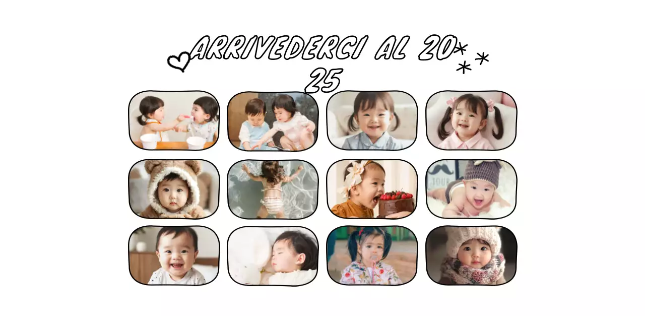 Festeggiare il nuovo anno in bianco