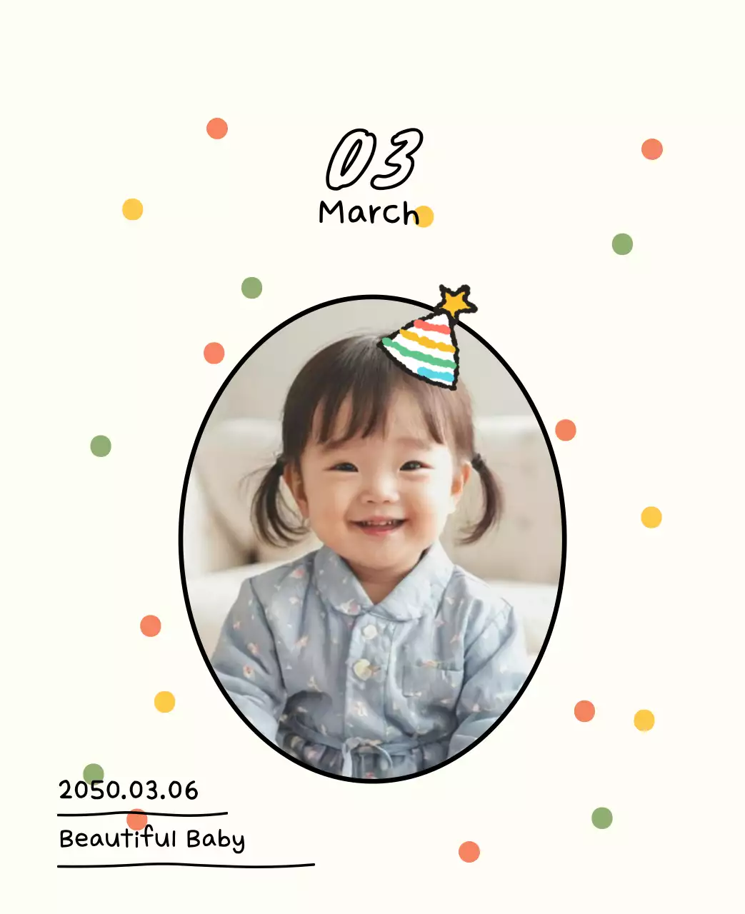 Kalender Tahun Baru yang menggemaskan