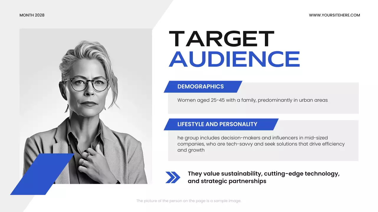 Blue Modern Business Plan Presentation