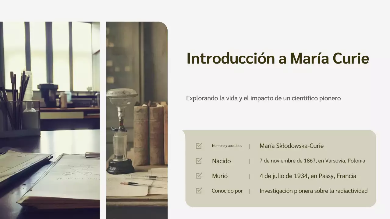 beige historia moderna biografía conferencia