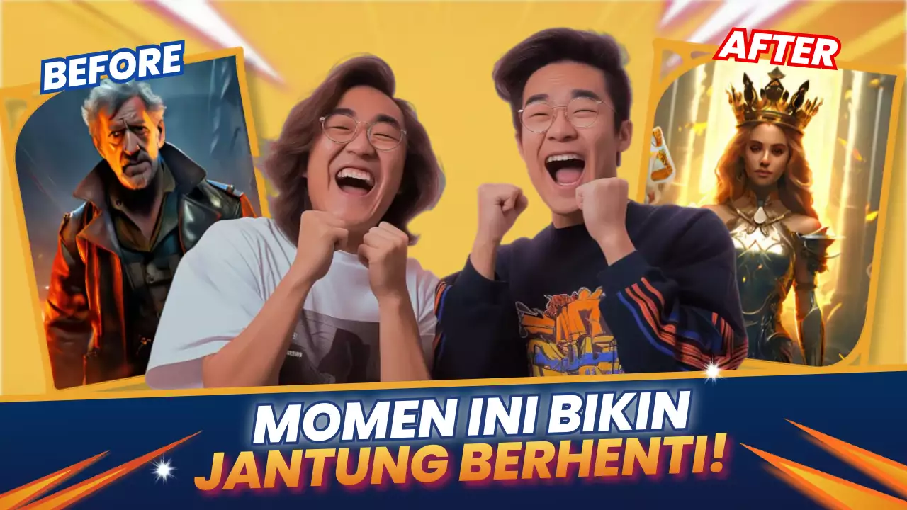 Yellow Trendy Gaming Advertisement YouTube Thumbnail