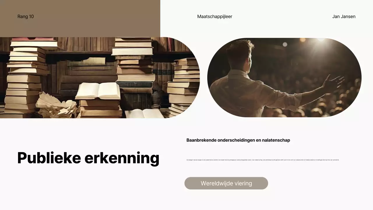 beige klassieke geschiedenis biografie lezing