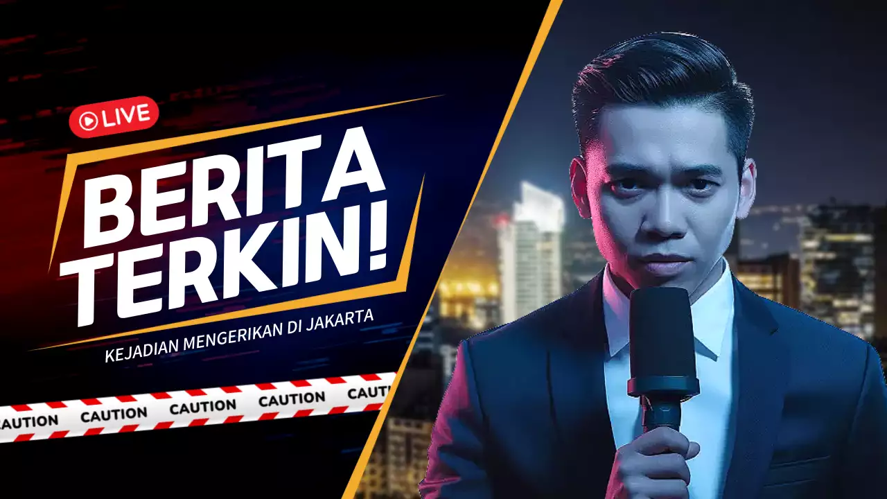 Blue Modern News Announcement YouTube Thumbnail