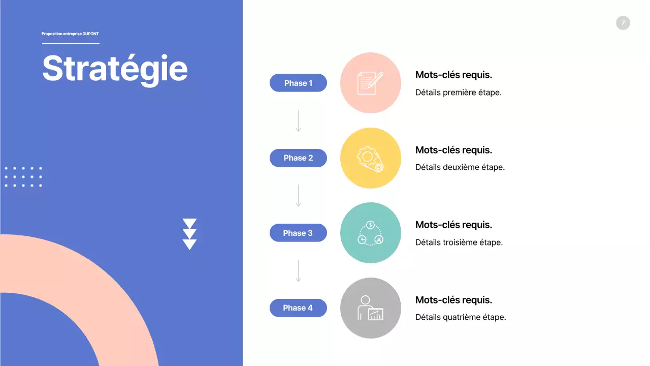 Une proposition aux formes épurées en bleu et jaune