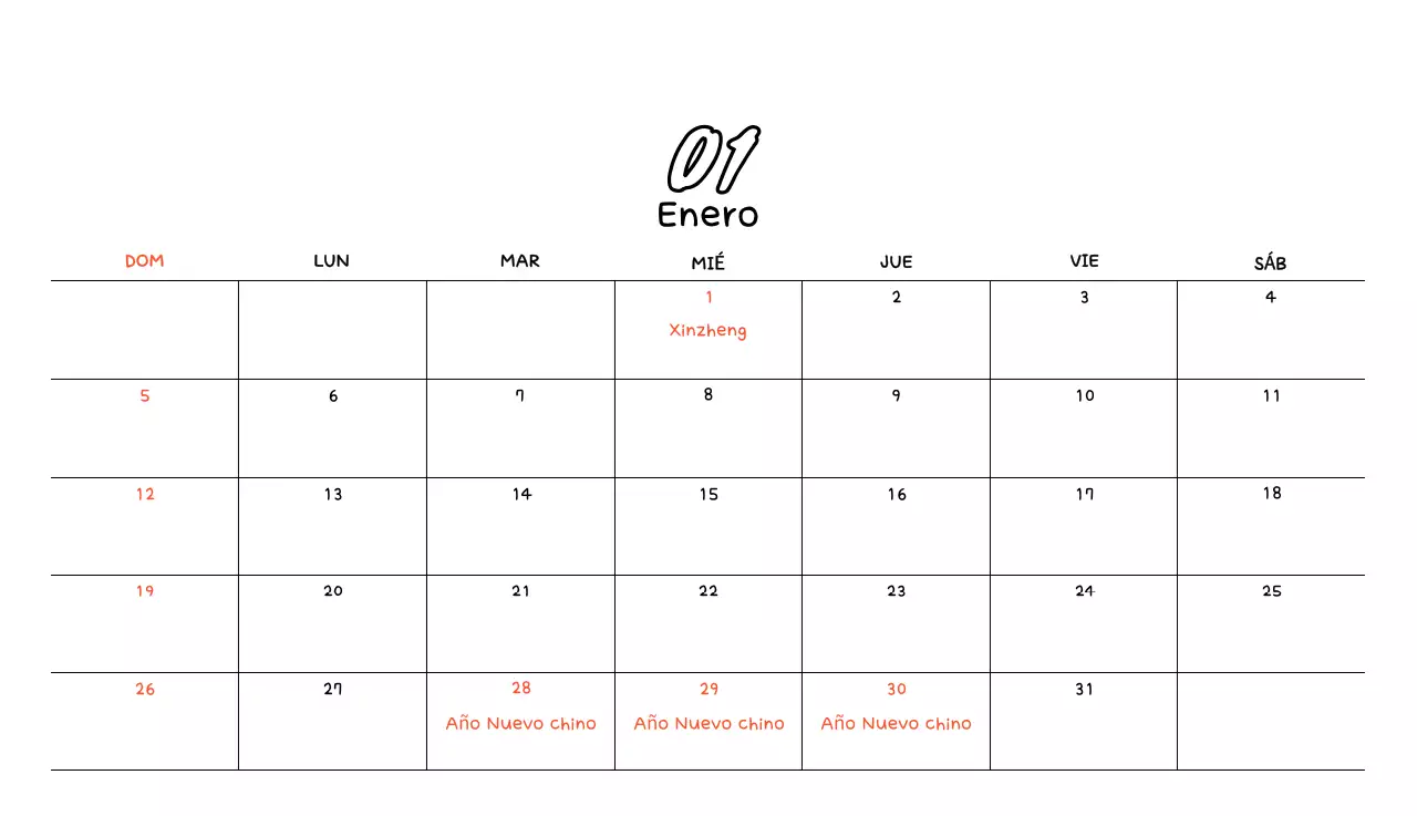 Calendario de fotos Yellow Cute