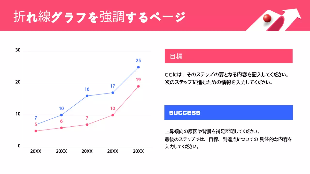 ピンク シンプル 資料 プレゼンテーション