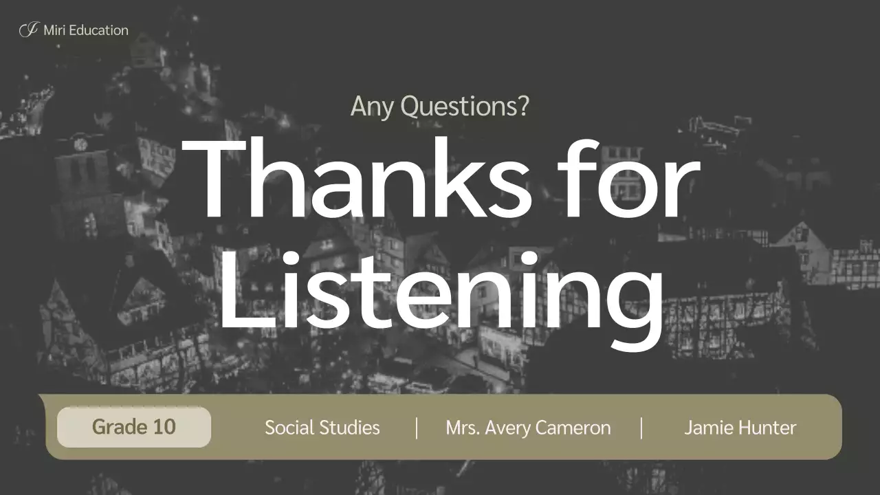 Beige Classic Biography Presentation