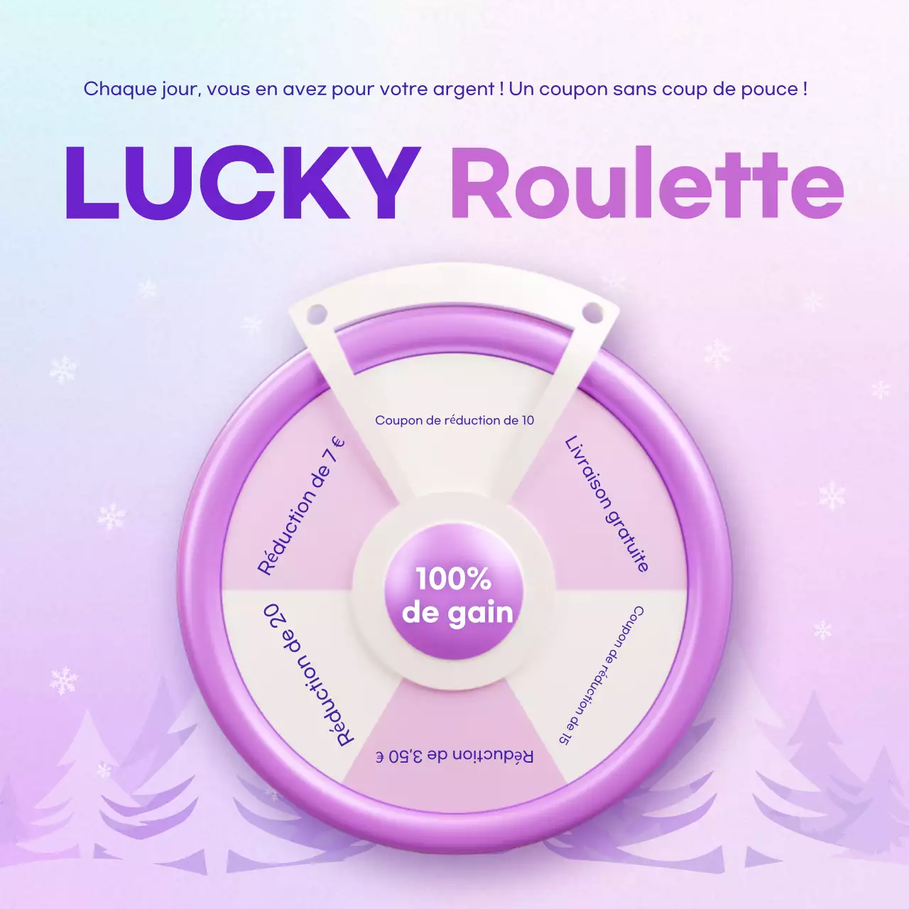 Promotion de l'événement Mauve Pop