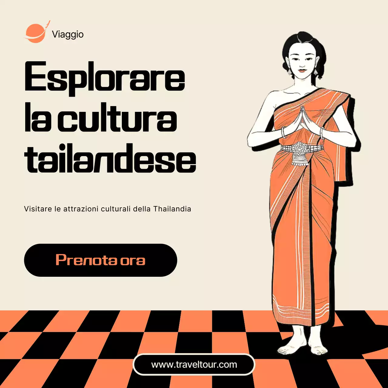 promozione turistica tradizionale arancione