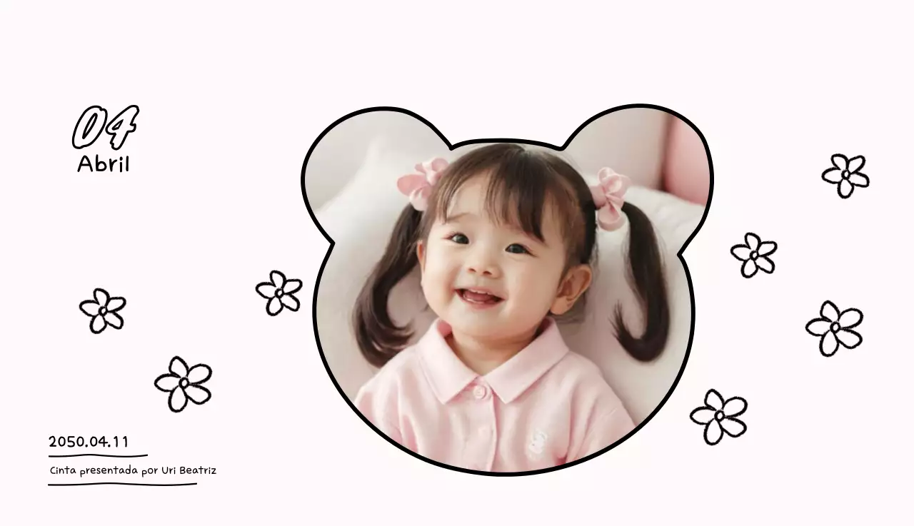 Calendario de fotos Yellow Cute