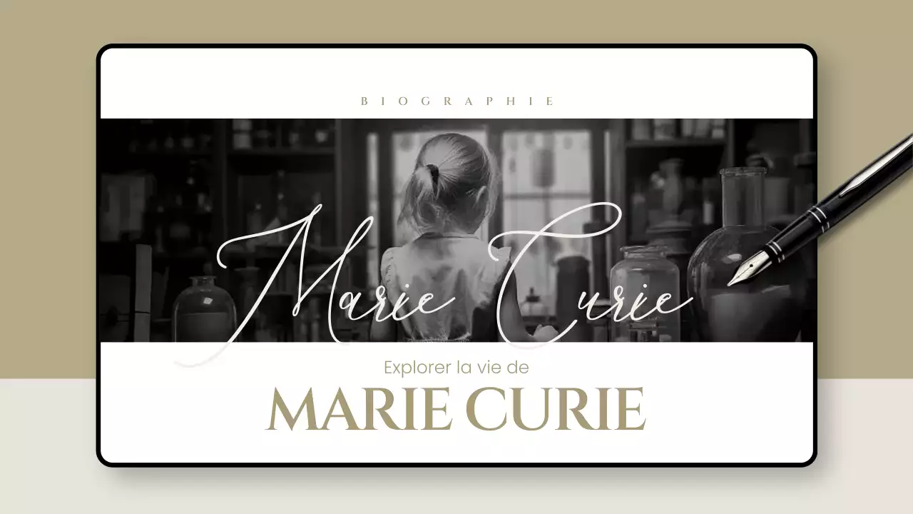 présentation d'une biographie classique noire