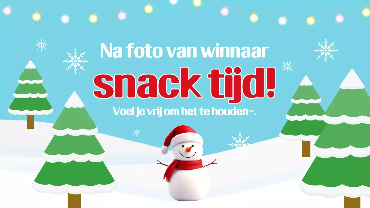 Lichtblauwe eenvoudige eindejaarsviering