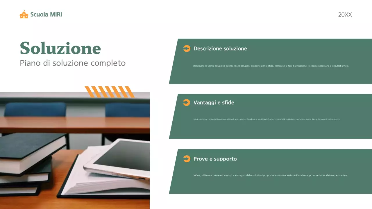 classe di educazione verde moderna