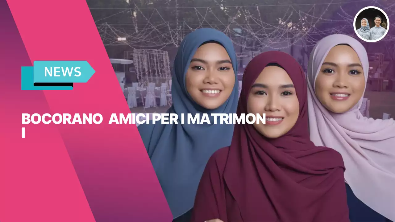 annuncio di matrimonio moderno rosa