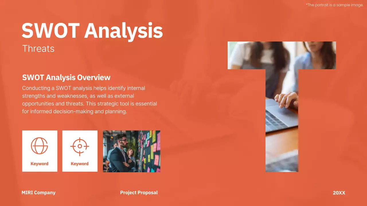 Presentasi Proyek Profesional Orange