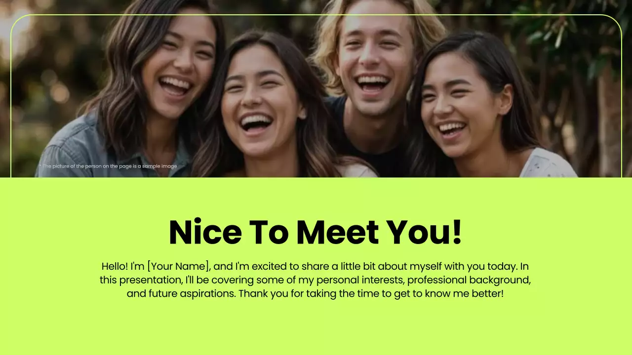 Neon Modern Personality Presentation