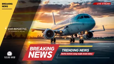 Yellow Modern News Announcement YouTube Thumbnail