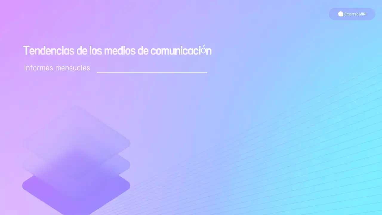 Informe sobre los medios de comunicación modernos de Malva