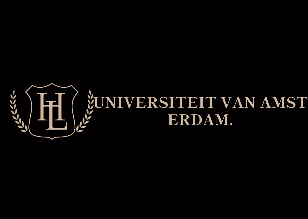 Gouden klassiek universiteitslogo