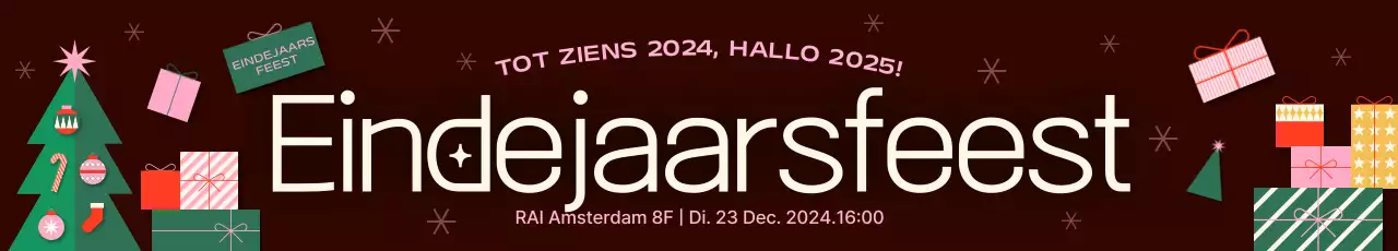 Bourgondische cadeauverpakking Feestdag