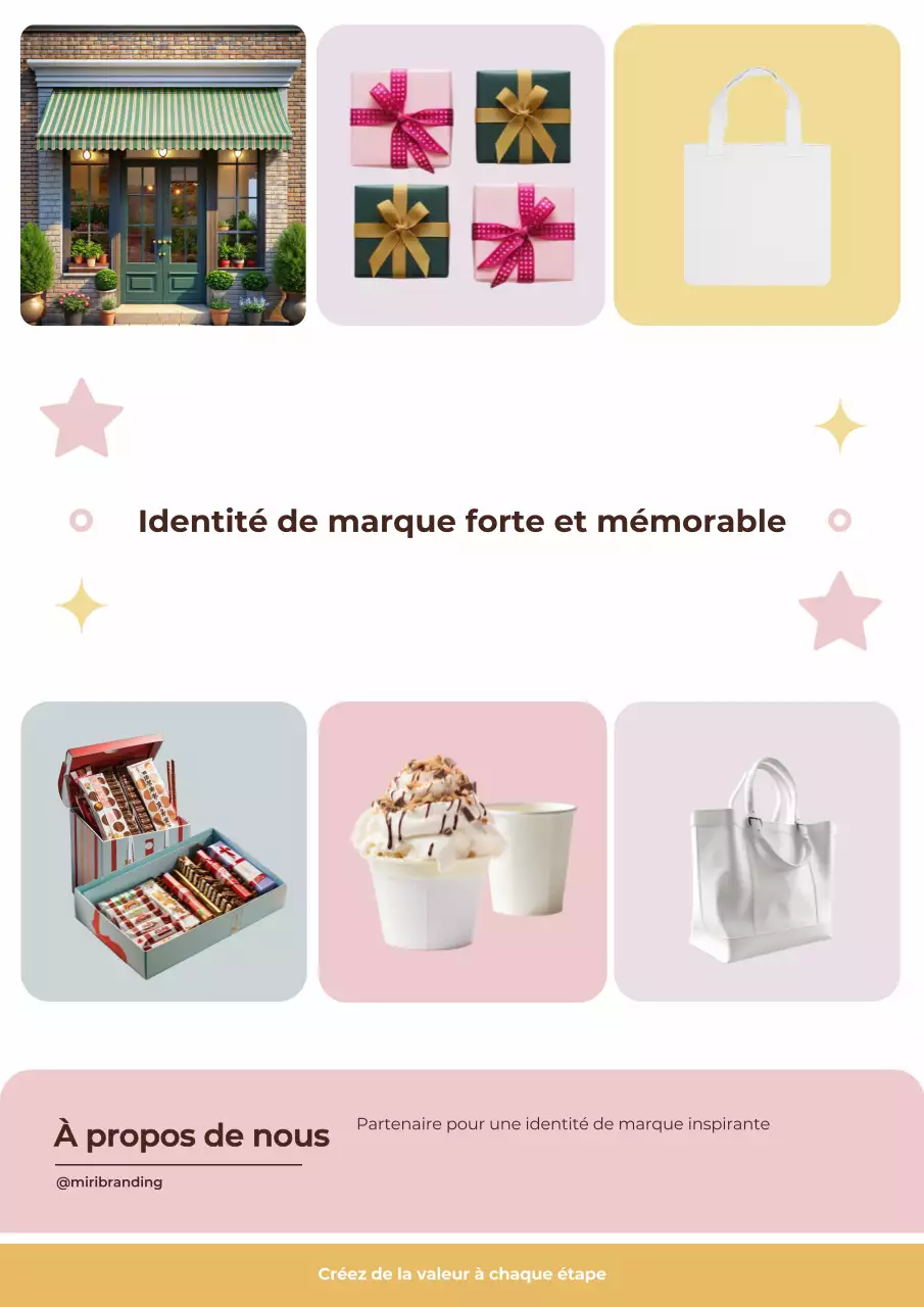 Beige Modern Branding Advertisement