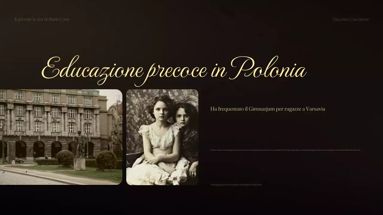 conferenza scientifica sul vintage nero