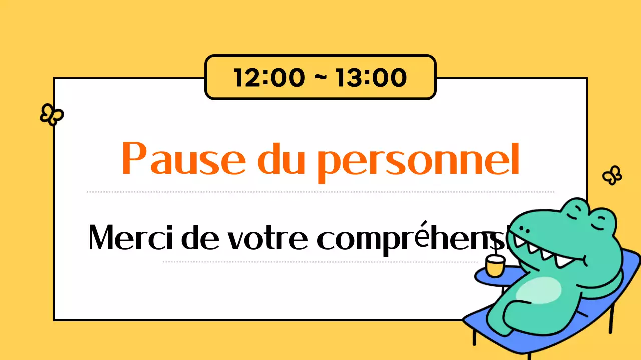 Une jolie annonce d'entreprise à la menthe