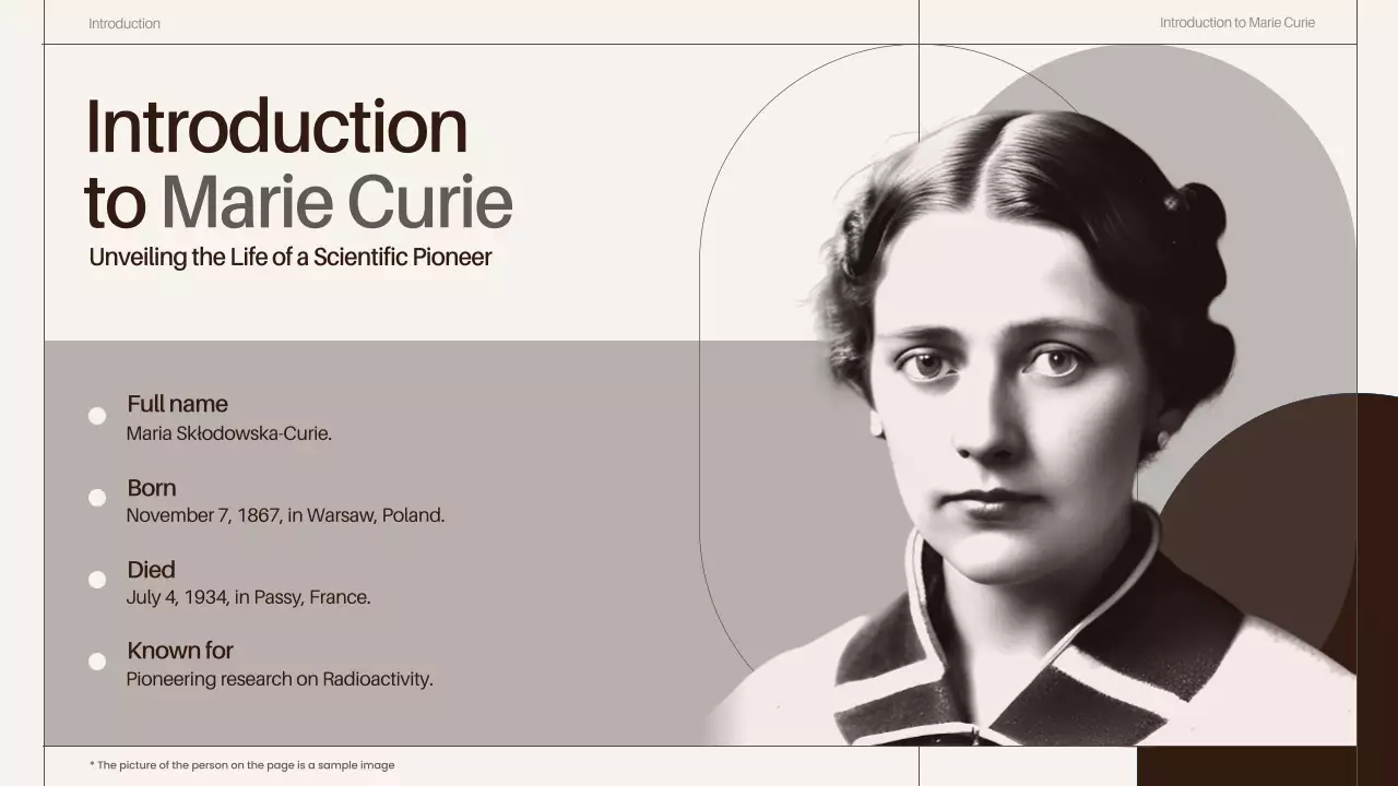 Brown Classic Biography Guide Presentation