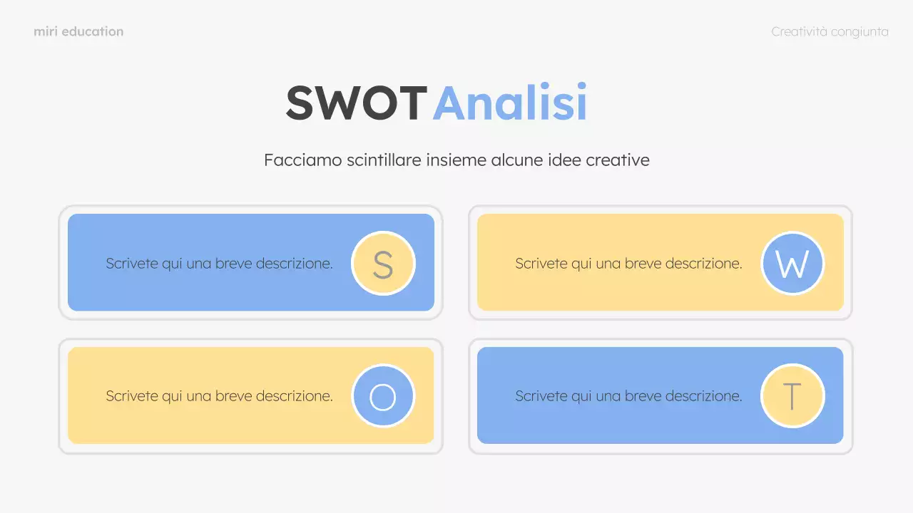 layout di guida al brainstorming moderno in rosa e menta