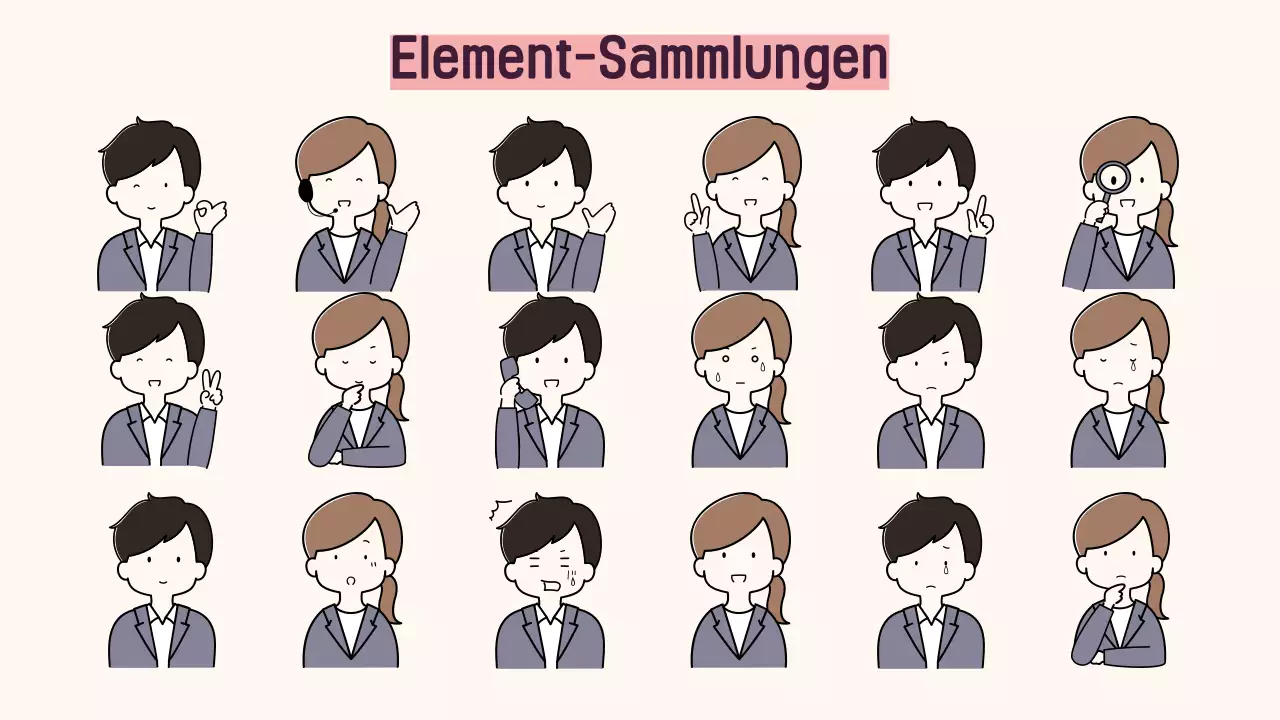 Rekrutierung von jungen Menschen in rosa