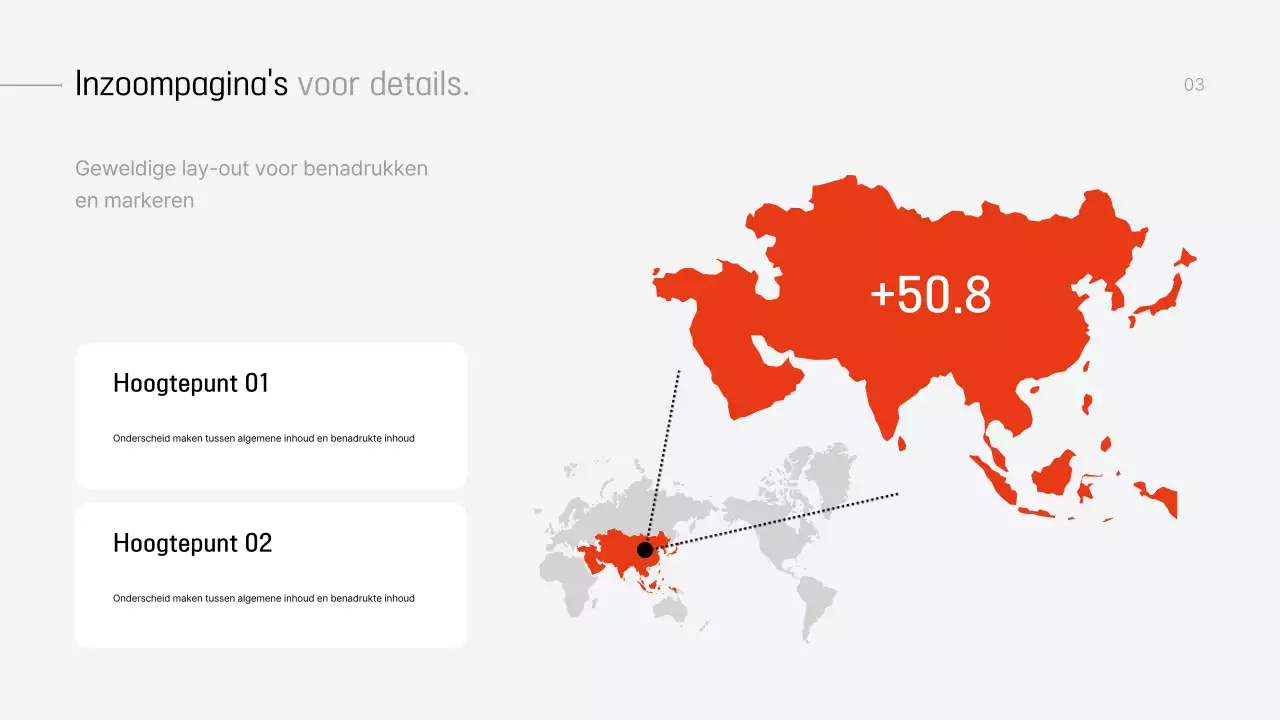 Een grijze moderne presentatie plannen