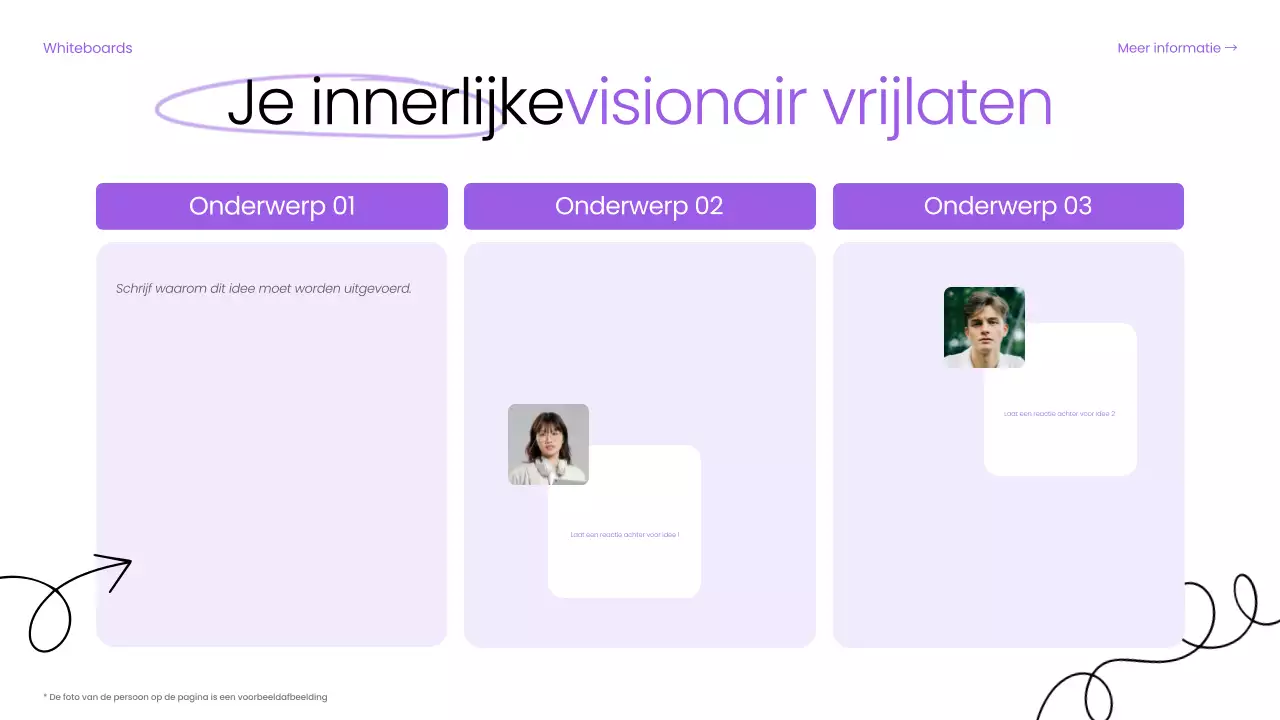 Paarse basisgids voor digitaal brainstormen