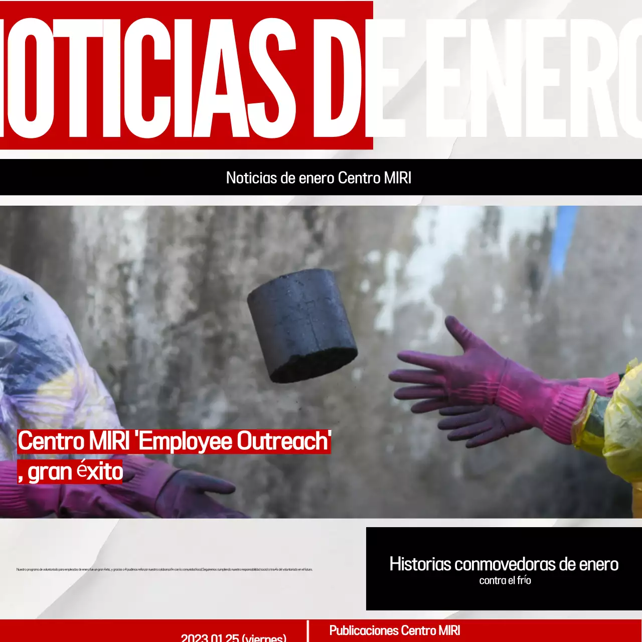 Promover la divulgación de la preparación ante el peligro rojo