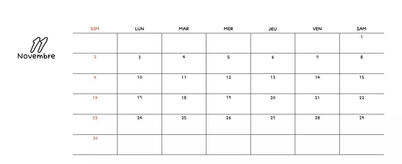 Calendrier photo du Nouvel An