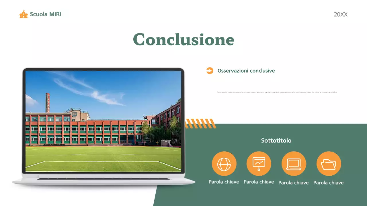 classe di educazione verde moderna