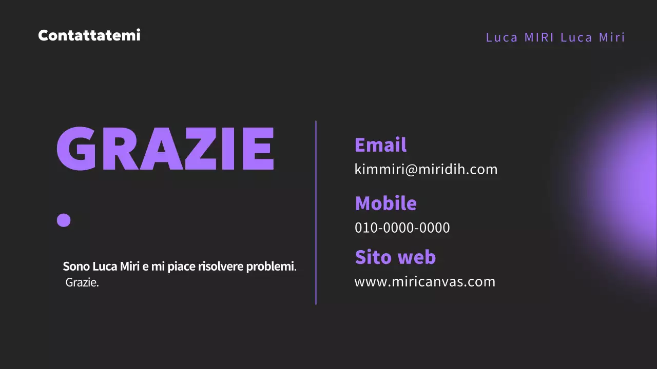 Presentazione del portafoglio minimalista Mauve