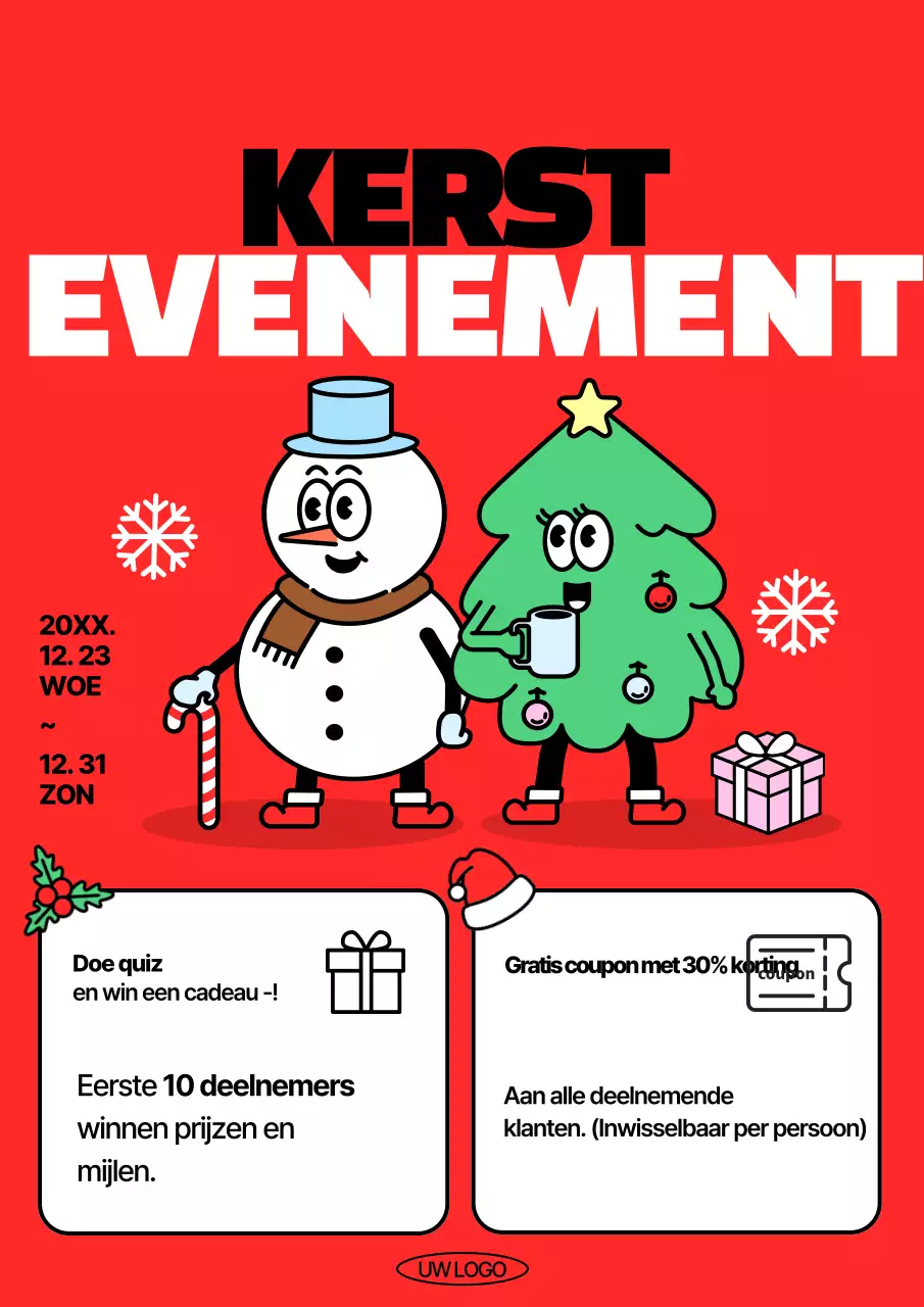 Rood Pop Kerstevenement