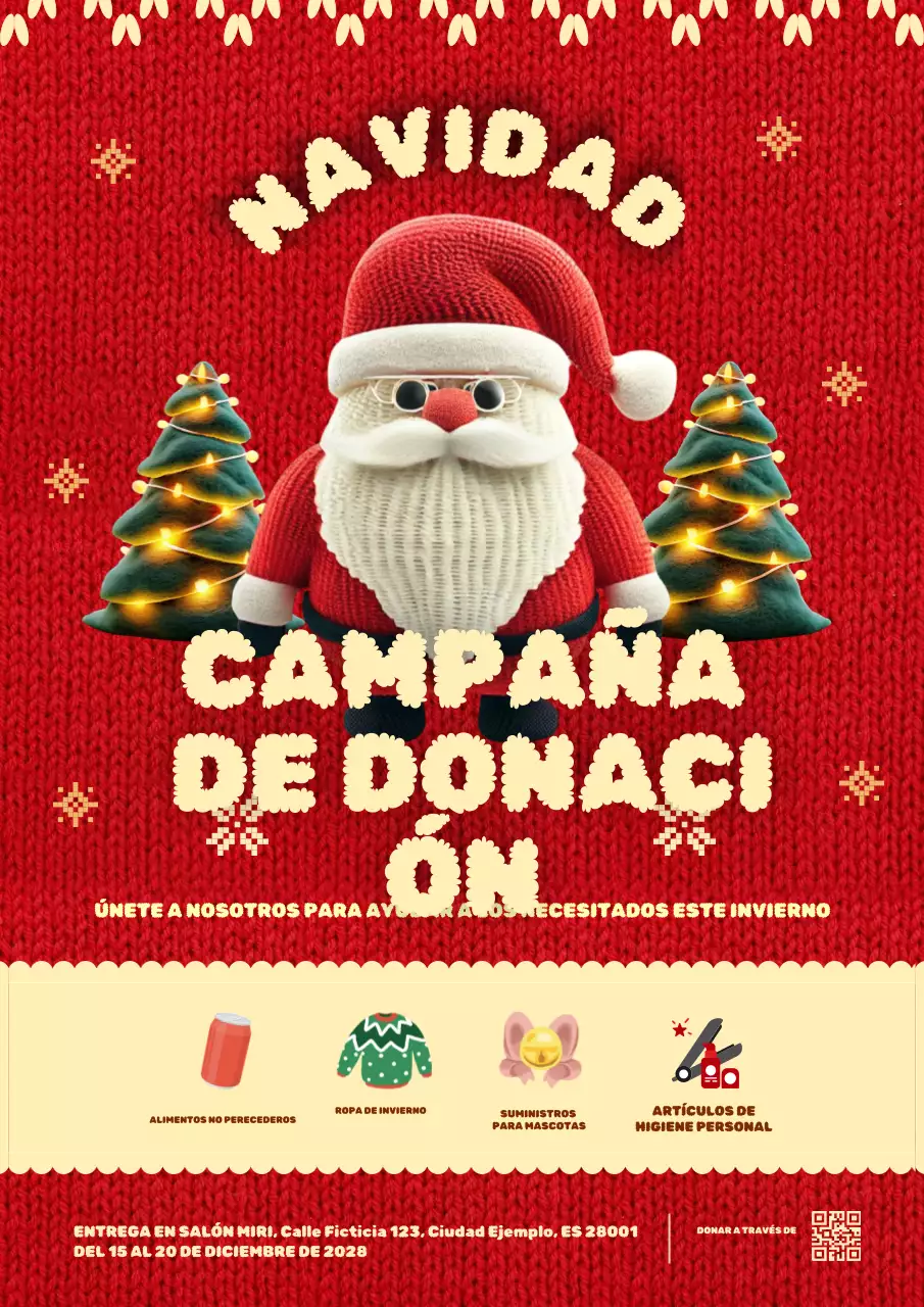 promoción de la fiesta tradicional roja