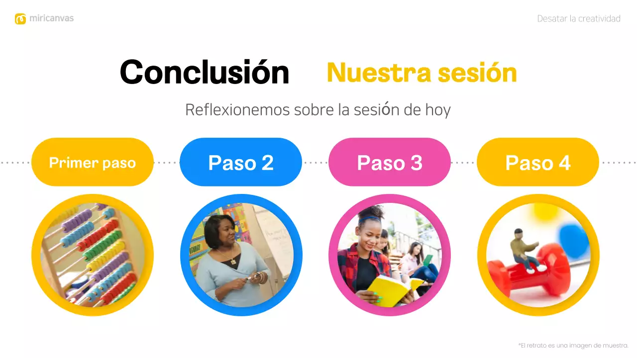 colorido y moderno diseño de brainstorming