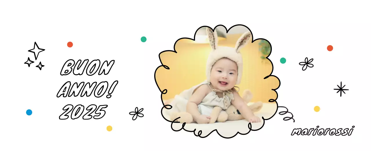 Calendario fotografico di Capodanno