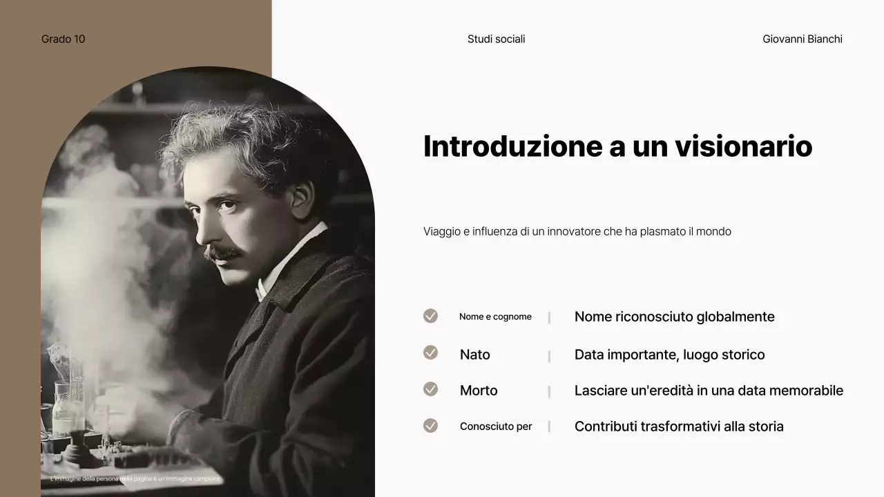 beige storia classica biografia lezione