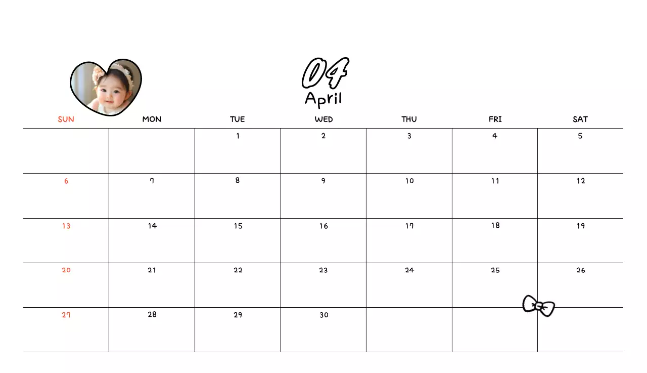 Kalender Foto Lucu Kuning