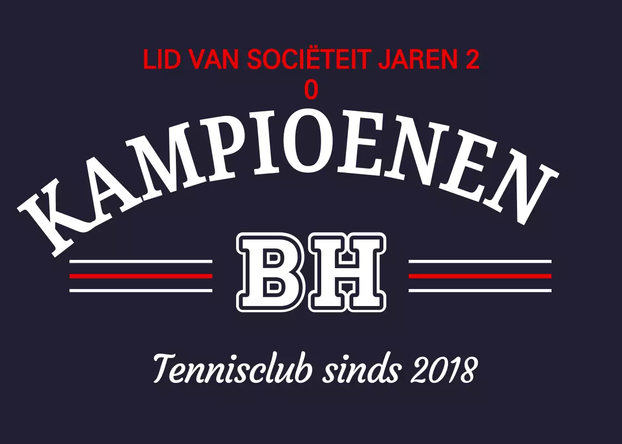 Zwart primair sportlogo