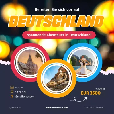 orange modern travel promotion