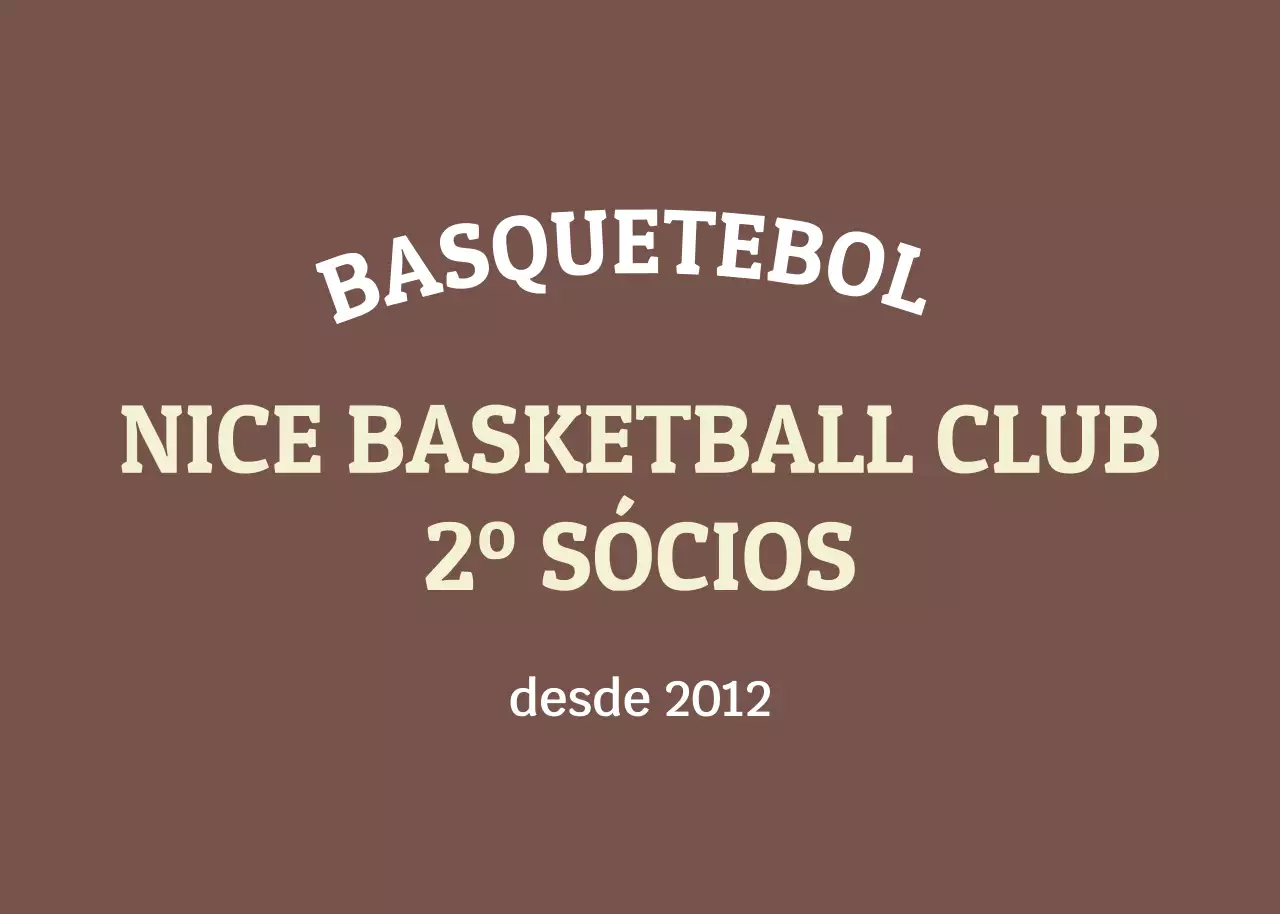 Clube de basquetebol Brown Vintage